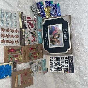 Michael’s Bundle! Brand New Embellishment Stickers & Picture Frame!